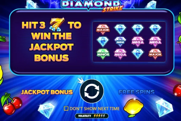 Dimaond strike slot