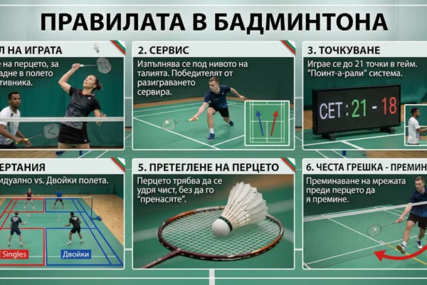 Правила на бадминтона
