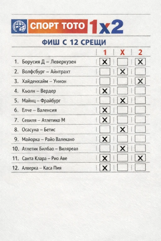 1x2 прогрони