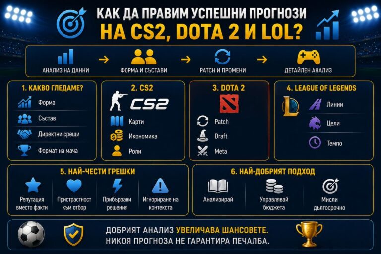 CS2, Dota 2 и LoL?